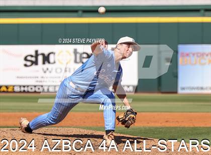Thumbnail 2 in AZBCA 4A North vs South All Stars photogallery.