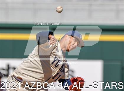 Thumbnail 1 in AZBCA 4A North vs South All Stars photogallery.