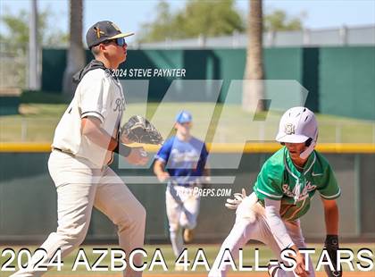 Thumbnail 2 in AZBCA 4A North vs South All Stars photogallery.