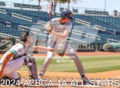 Thumbnail 3 in AZBCA 4A North vs South All Stars photogallery.