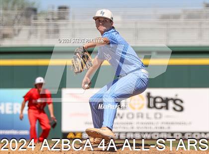 Thumbnail 1 in AZBCA 4A North vs South All Stars photogallery.