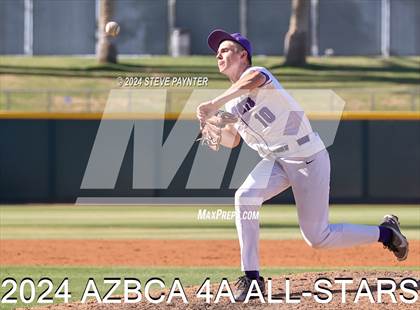 Thumbnail 1 in AZBCA 4A North vs South All Stars photogallery.