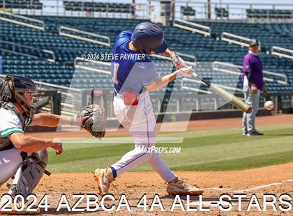 Thumbnail 3 in AZBCA 4A North vs South All Stars photogallery.