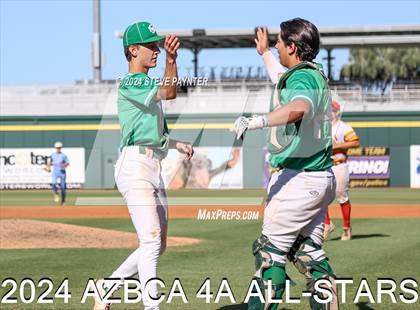 Thumbnail 2 in AZBCA 4A North vs South All Stars photogallery.