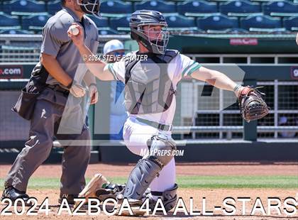 Thumbnail 2 in AZBCA 4A North vs South All Stars photogallery.
