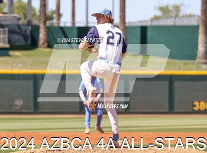 Thumbnail 1 in AZBCA 4A North vs South All Stars photogallery.