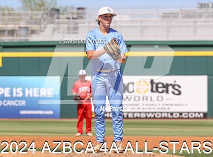 Thumbnail 2 in AZBCA 4A North vs South All Stars photogallery.