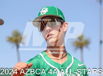 Thumbnail 2 in AZBCA 4A North vs South All Stars photogallery.