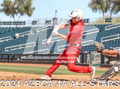 Thumbnail 1 in AZBCA 4A North vs South All Stars photogallery.