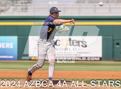 Thumbnail 3 in AZBCA 4A North vs South All Stars photogallery.