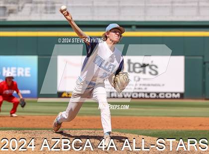 Thumbnail 1 in AZBCA 4A North vs South All Stars photogallery.