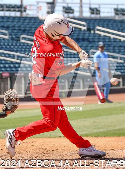 Thumbnail 2 in AZBCA 4A North vs South All Stars photogallery.