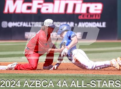 Thumbnail 1 in AZBCA 4A North vs South All Stars photogallery.