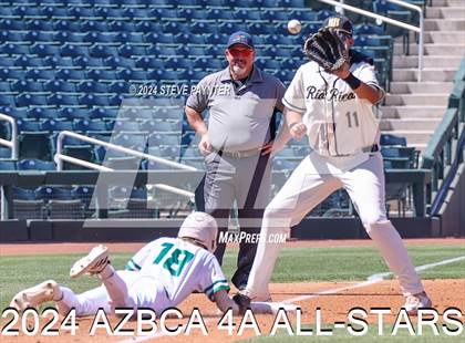 Thumbnail 1 in AZBCA 4A North vs South All Stars photogallery.