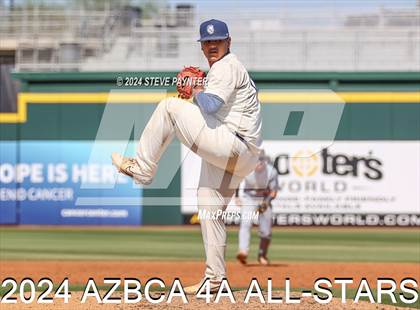 Thumbnail 3 in AZBCA 4A North vs South All Stars photogallery.