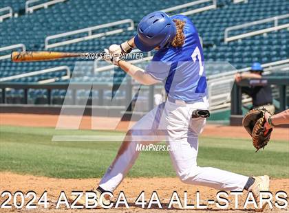 Thumbnail 2 in AZBCA 4A North vs South All Stars photogallery.