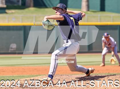 Thumbnail 2 in AZBCA 4A North vs South All Stars photogallery.