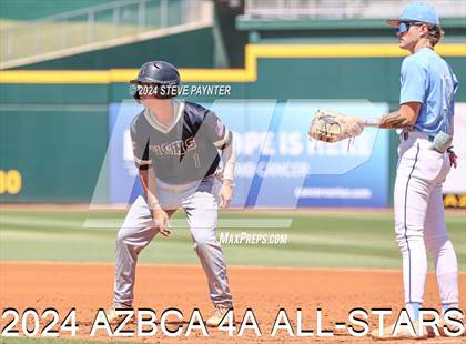 Thumbnail 2 in AZBCA 4A North vs South All Stars photogallery.