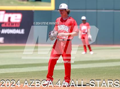 Thumbnail 1 in AZBCA 4A North vs South All Stars photogallery.
