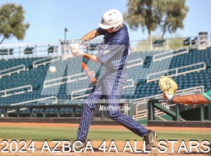 Thumbnail 3 in AZBCA 4A North vs South All Stars photogallery.