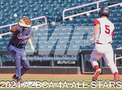 Thumbnail 1 in AZBCA 4A North vs South All Stars photogallery.
