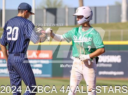 Thumbnail 3 in AZBCA 4A North vs South All Stars photogallery.
