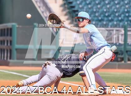 Thumbnail 3 in AZBCA 4A North vs South All Stars photogallery.