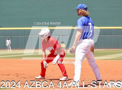 Thumbnail 1 in AZBCA 4A North vs South All Stars photogallery.