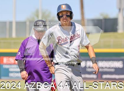 Thumbnail 3 in AZBCA 4A North vs South All Stars photogallery.