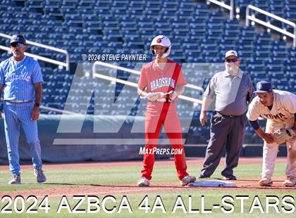 Thumbnail 2 in AZBCA 4A North vs South All Stars photogallery.