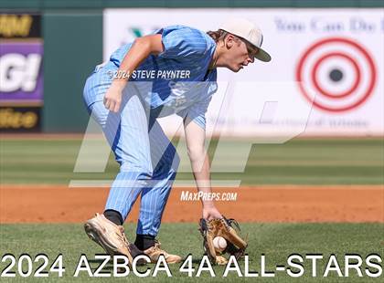 Thumbnail 2 in AZBCA 4A North vs South All Stars photogallery.