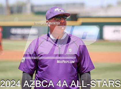 Thumbnail 2 in AZBCA 4A North vs South All Stars photogallery.