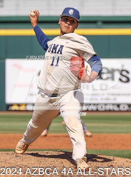 Thumbnail 1 in AZBCA 4A North vs South All Stars photogallery.