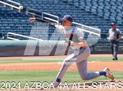 Thumbnail 2 in AZBCA 4A North vs South All Stars photogallery.