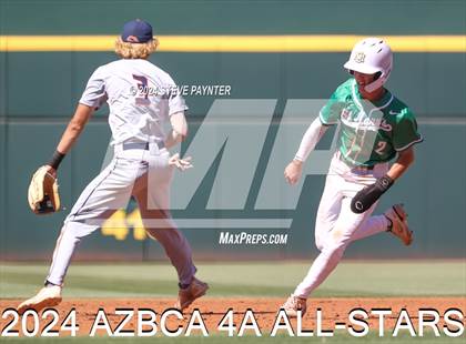 Thumbnail 3 in AZBCA 4A North vs South All Stars photogallery.