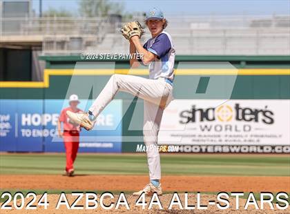 Thumbnail 3 in AZBCA 4A North vs South All Stars photogallery.