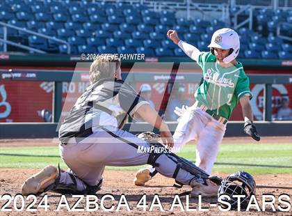 Thumbnail 1 in AZBCA 4A North vs South All Stars photogallery.