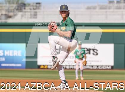Thumbnail 3 in AZBCA 4A North vs South All Stars photogallery.