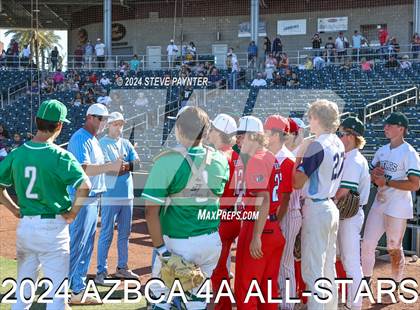 Thumbnail 1 in AZBCA 4A North vs South All Stars photogallery.