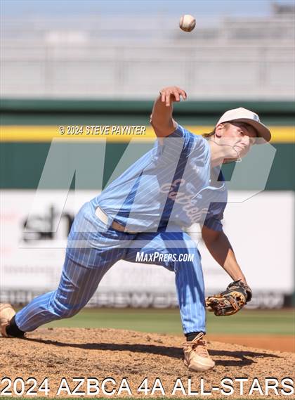 Thumbnail 3 in AZBCA 4A North vs South All Stars photogallery.