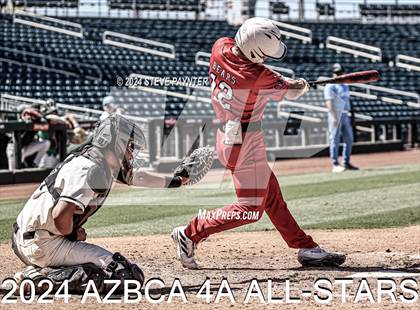 Thumbnail 3 in AZBCA 4A North vs South All Stars photogallery.