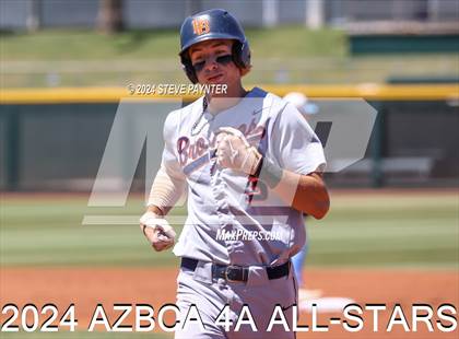 Thumbnail 2 in AZBCA 4A North vs South All Stars photogallery.