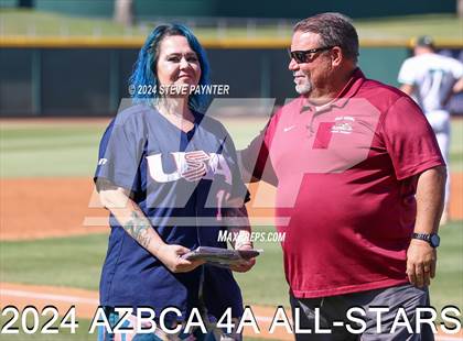 Thumbnail 1 in AZBCA 4A North vs South All Stars photogallery.