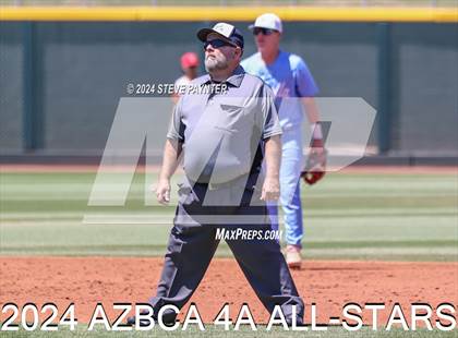 Thumbnail 3 in AZBCA 4A North vs South All Stars photogallery.