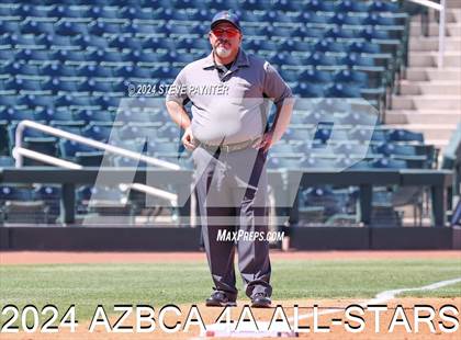 Thumbnail 2 in AZBCA 4A North vs South All Stars photogallery.