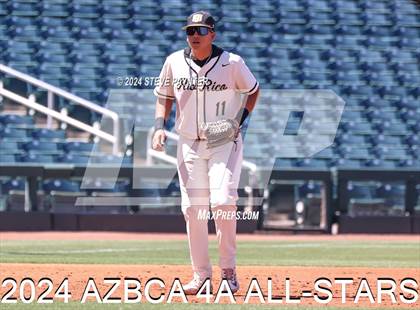 Thumbnail 1 in AZBCA 4A North vs South All Stars photogallery.