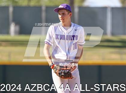 Thumbnail 3 in AZBCA 4A North vs South All Stars photogallery.
