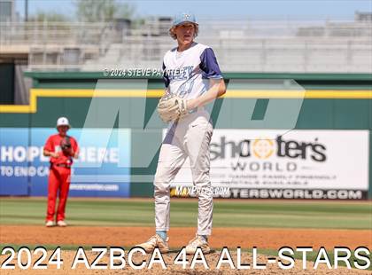 Thumbnail 2 in AZBCA 4A North vs South All Stars photogallery.