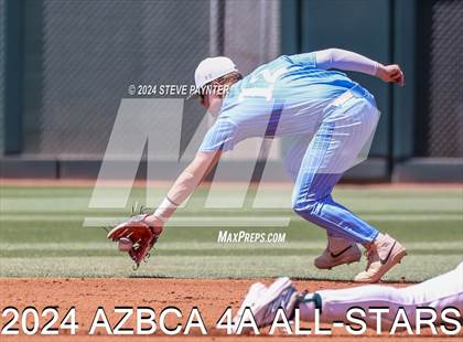 Thumbnail 1 in AZBCA 4A North vs South All Stars photogallery.