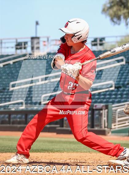 Thumbnail 3 in AZBCA 4A North vs South All Stars photogallery.